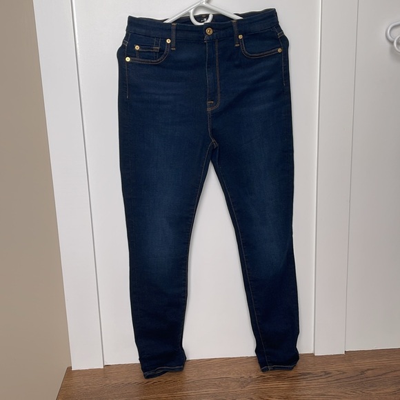 7 for all Mankind High Skinny size 29 - Picture 2 of 8